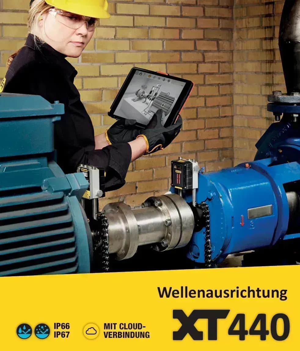 Easy-Laser XT440 – Die smarte Lösung für präzise Wellenausrichtung